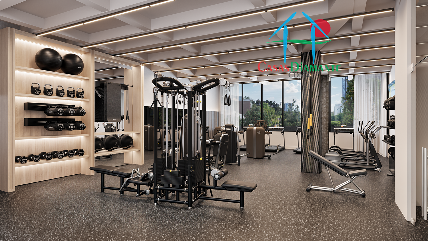 Bosque Real Blue - Gimnasio 1 Bosque Real Blue - Gimnasio 1